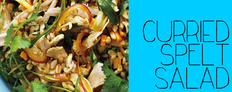 Curried Spelt Salad