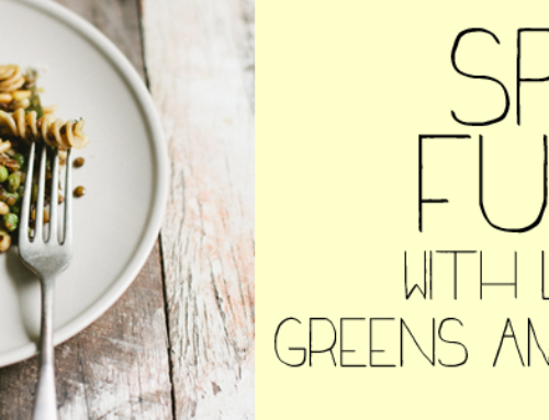 Spelt Fusilli with Lentils, Greens & Lemon