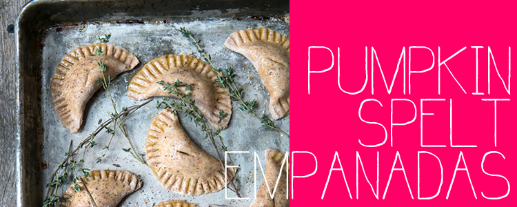 Pumpkin Spelt Empanadas