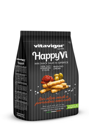 Happy Vi Mini Grissini sticks with Tomato And Olive