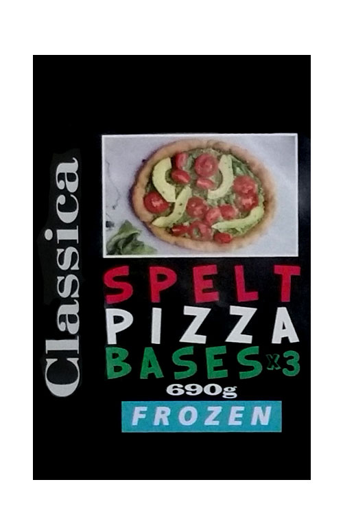 Spelt Pizza Bases